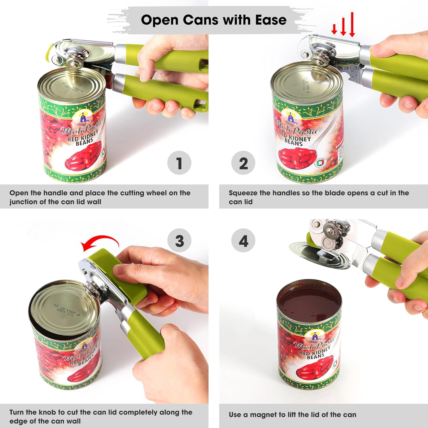 Can Opener Manual Side Cut Can Opener