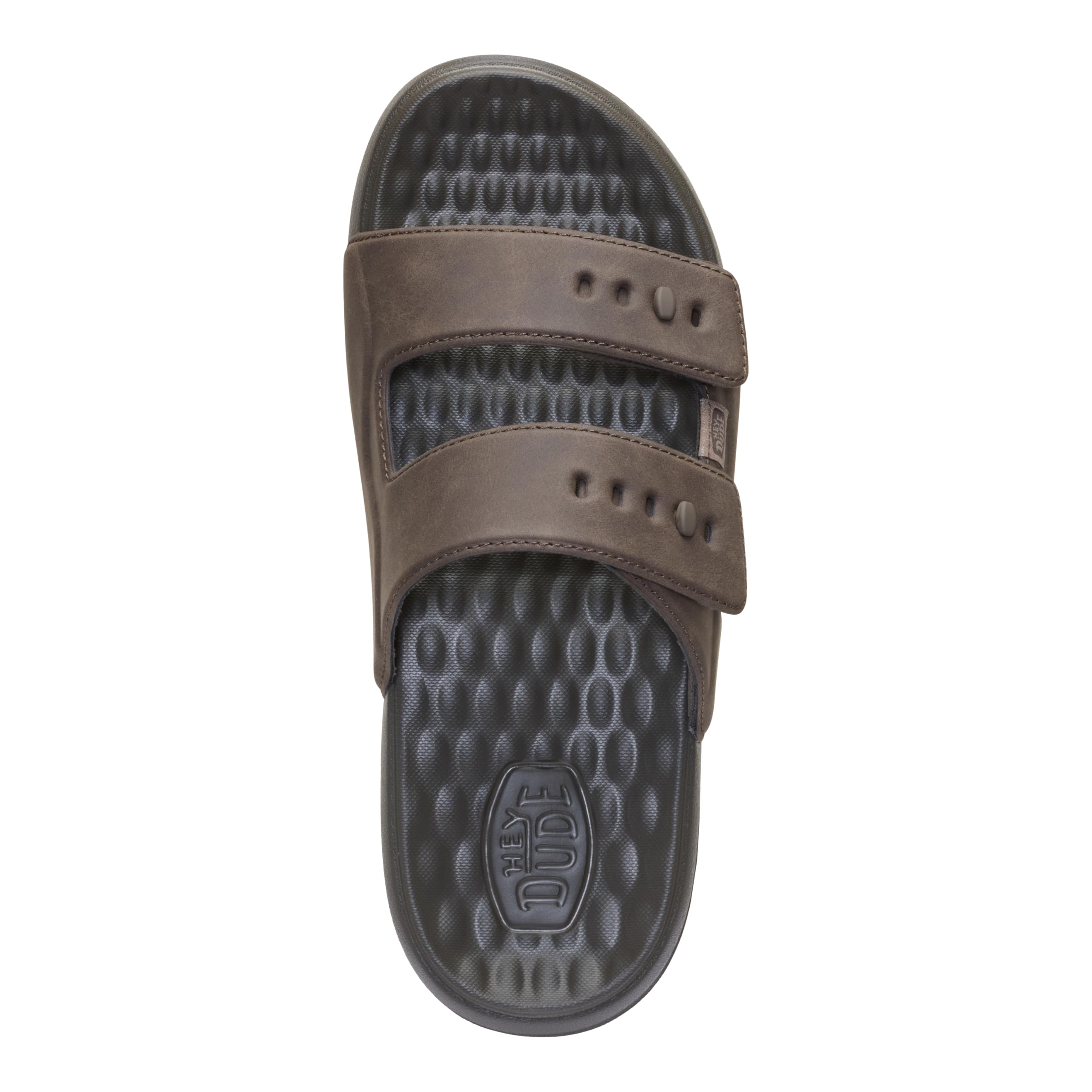 HEYDUDE Wave Sandali da uomo con 2 cinturini, fibbia regolabile con due cinghie, sandali estivi leggeri da uomo, plantare in EVA