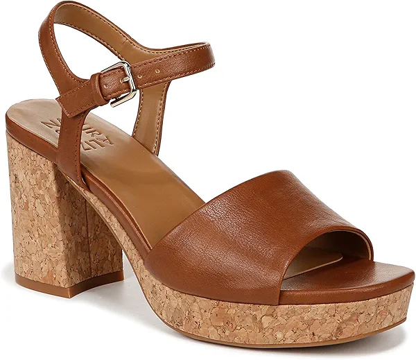 Naturalizer Women's Lilly Ankle Strap Platform Sandal Heeled