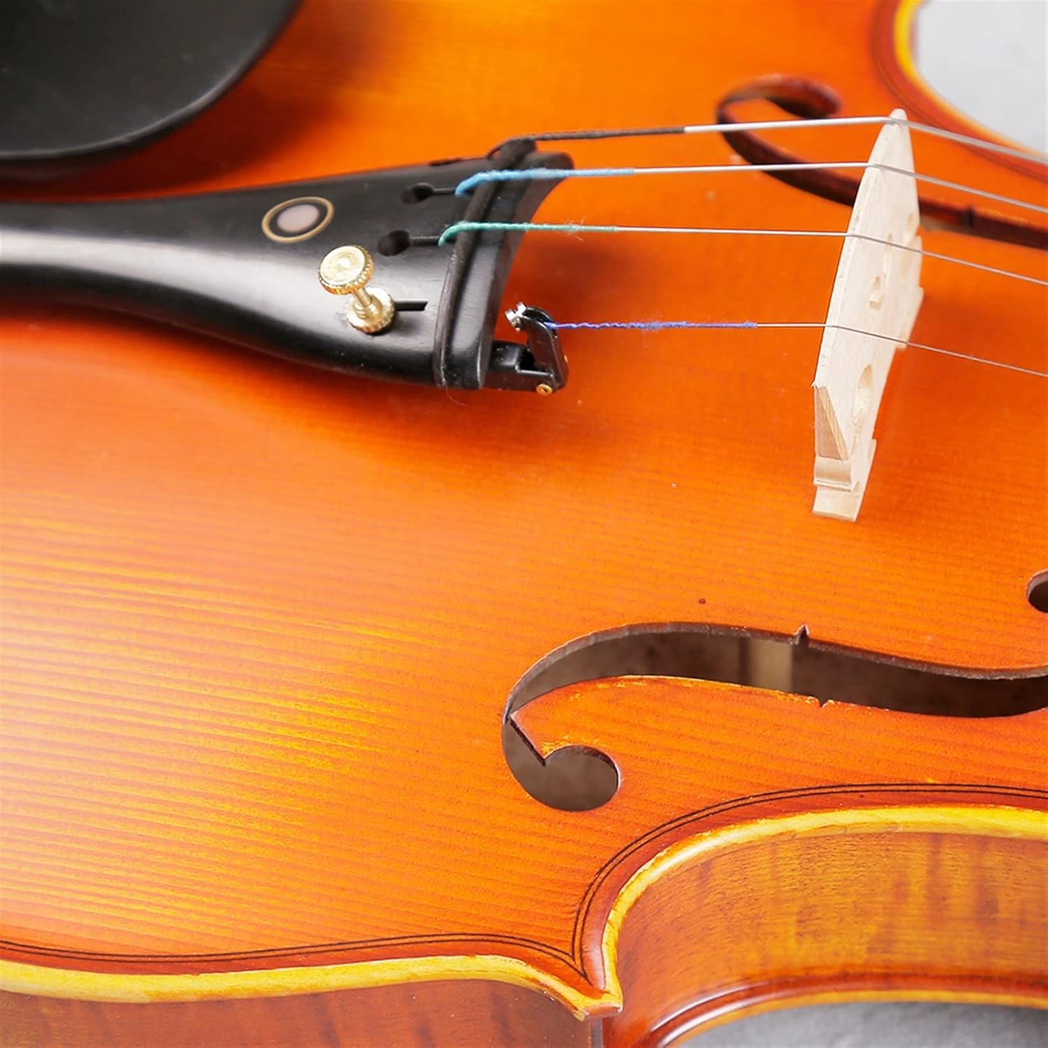 Violín para adultos, violín mate 4/4, raya Natural, arce, maestro artesanal, violín profesional antiguo, instrumento Musical + colofonia de arco,4/4