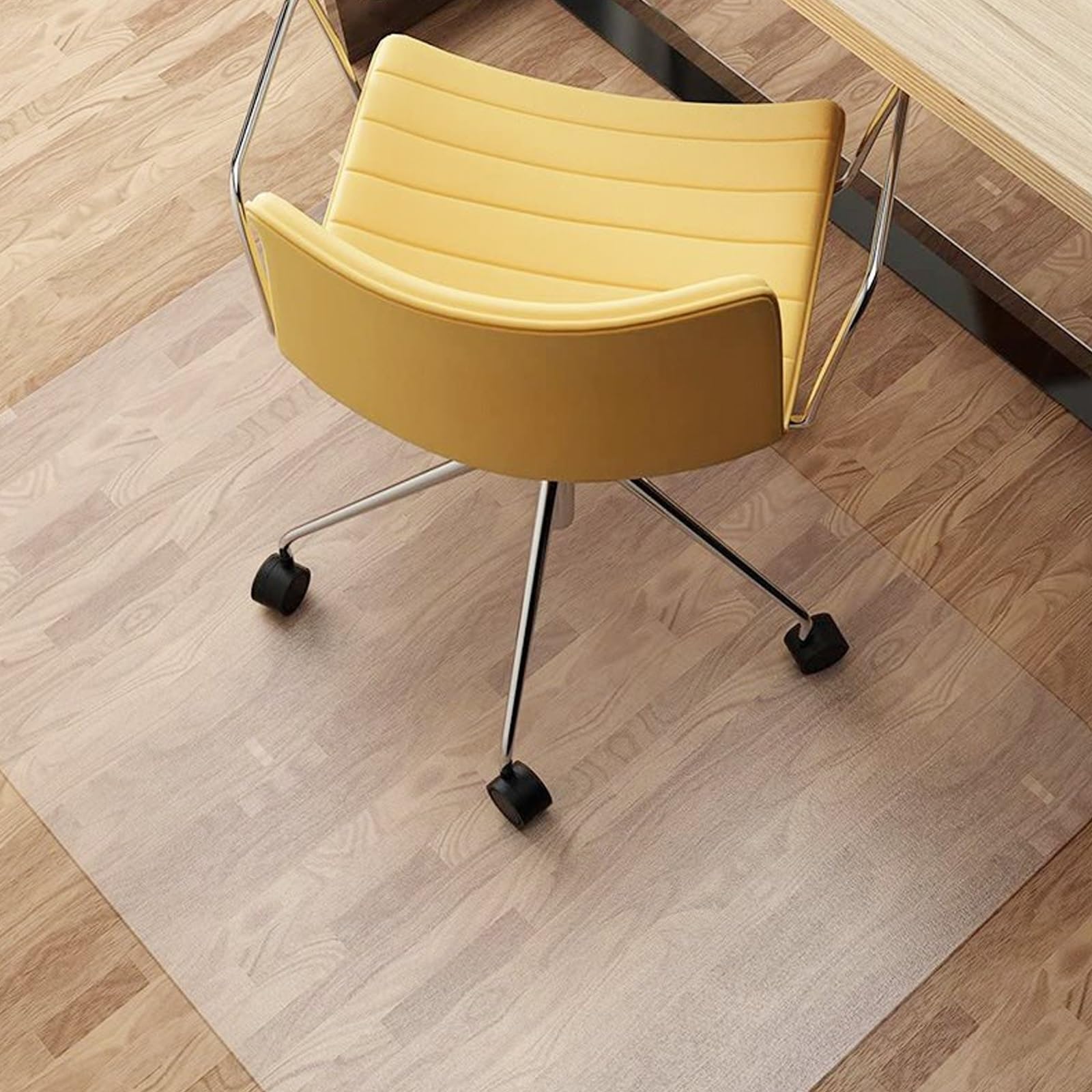 Chair Mat for Office and Home Custom PVC Clear Table Cover Large Transparent Mat Hard Floor Chair Mat