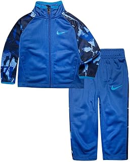 Boy`s Futura Tricot Jacket and Pants 2 Piece Set (Game Royal(66E200-U89)/Blue, 12 Months)