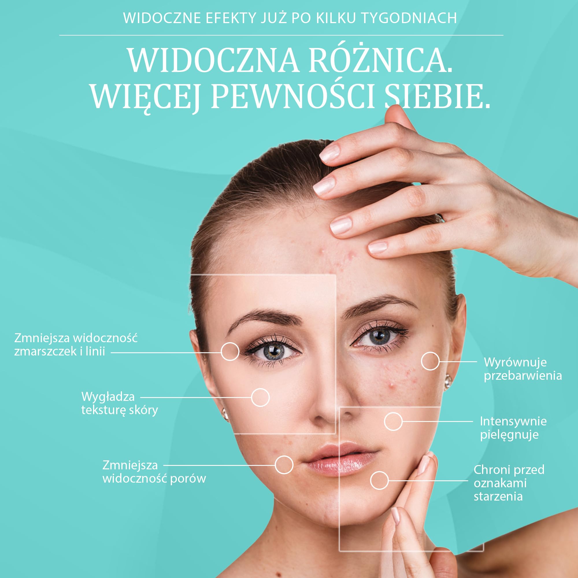 Serum z niacynamidem na twarz z kwasem hialuronowym i cynkiem | Serum wybielające i poprawiające koloryt skóry | Leczenie przebarwień | Serum zmniejszające pory | Serum do mikroigłowania na Derma