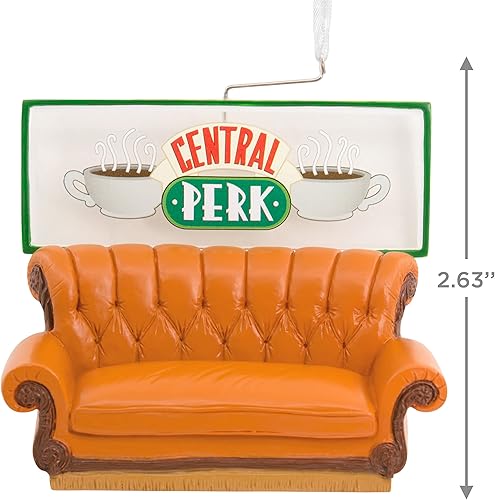 Miniatura 4 de Hallmark Friends Central Perk Cafe Couch Adorno de Navidad, resina