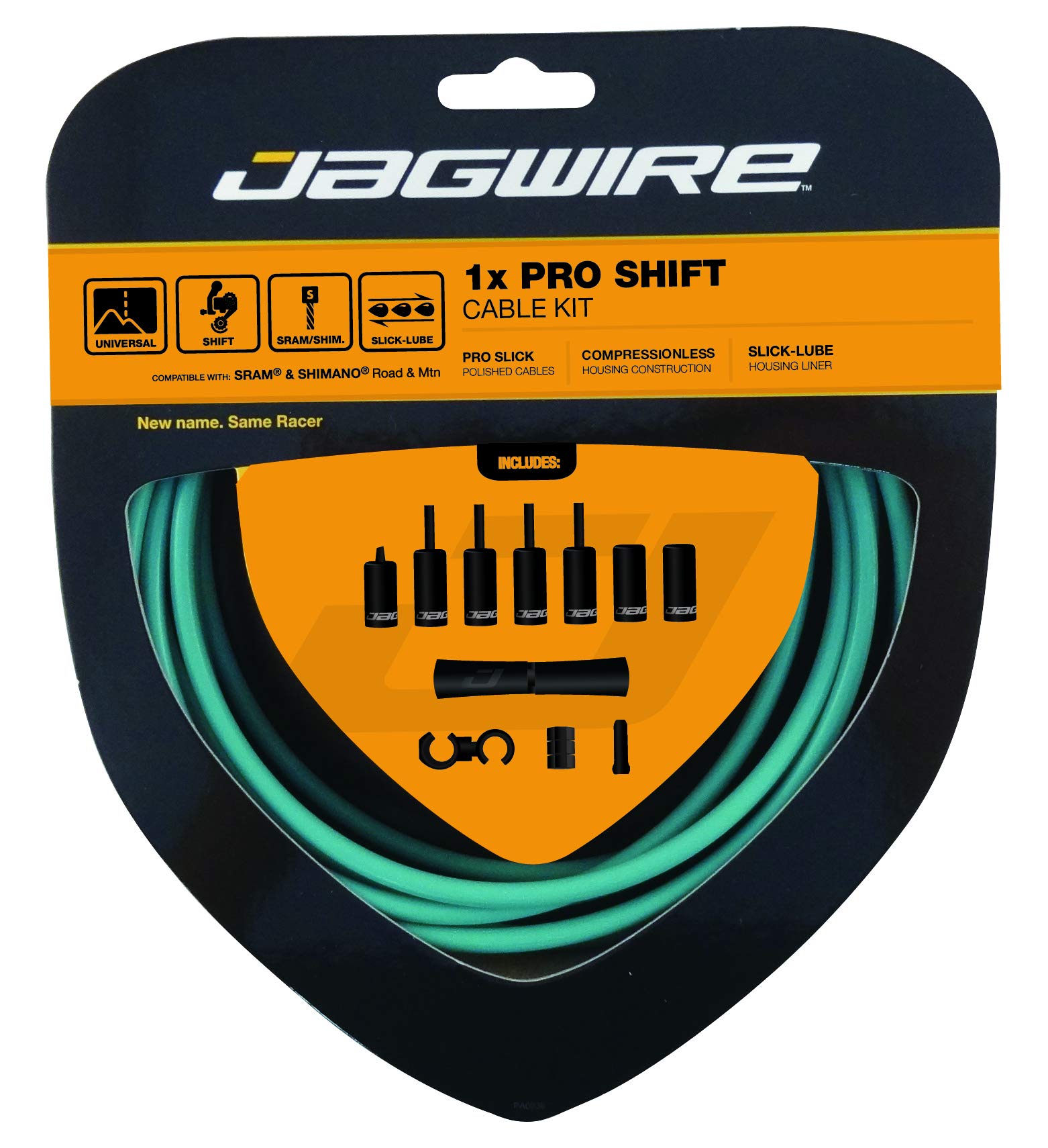 Jagwire Pro Unisex Adult Cables and Sleeves, Sky Blue, One Size