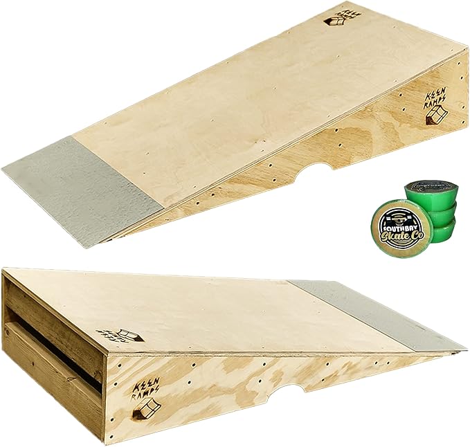 Keen Ramps Wedge Skateboard Ramp 10in Tall x 24in Wide
