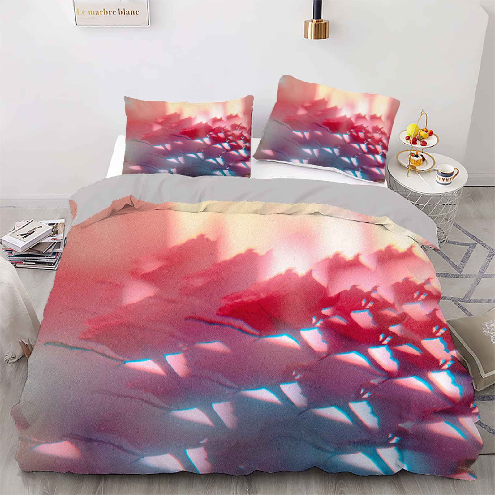 Housse de couette 160x200 fermeture éclair pour changer vos draps sans effort