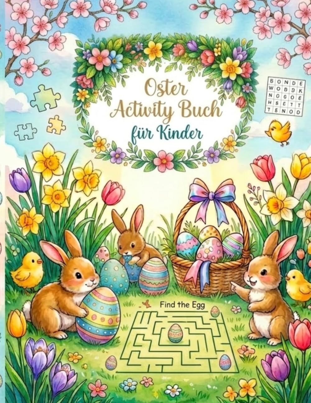 Ostern Activity Buch (Mein erstes Ostermalbuch)