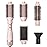 Wavytalk Hair Dryer Brush Set, Air Sculpt 4-in-1 Hot Air Brush Set, Multi Hair Styler for Salon Blowouts, Smooth Curls, Volumizing and Straightening, Sleek and Less Frizz, Pink