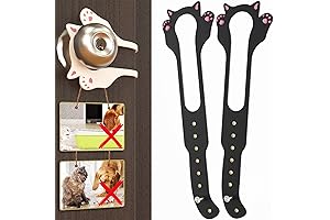FlexLatch Cat Door Holder - Keep Door Open 1.5" to 8" Cat Door Alternative Solution