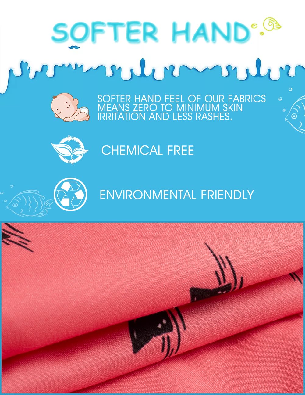 MaaMgic Bañador Niño Ropa de Baño para Natación Secado Rápido Interior de Malla Shorts de Natación VÍA Multiple — view 5