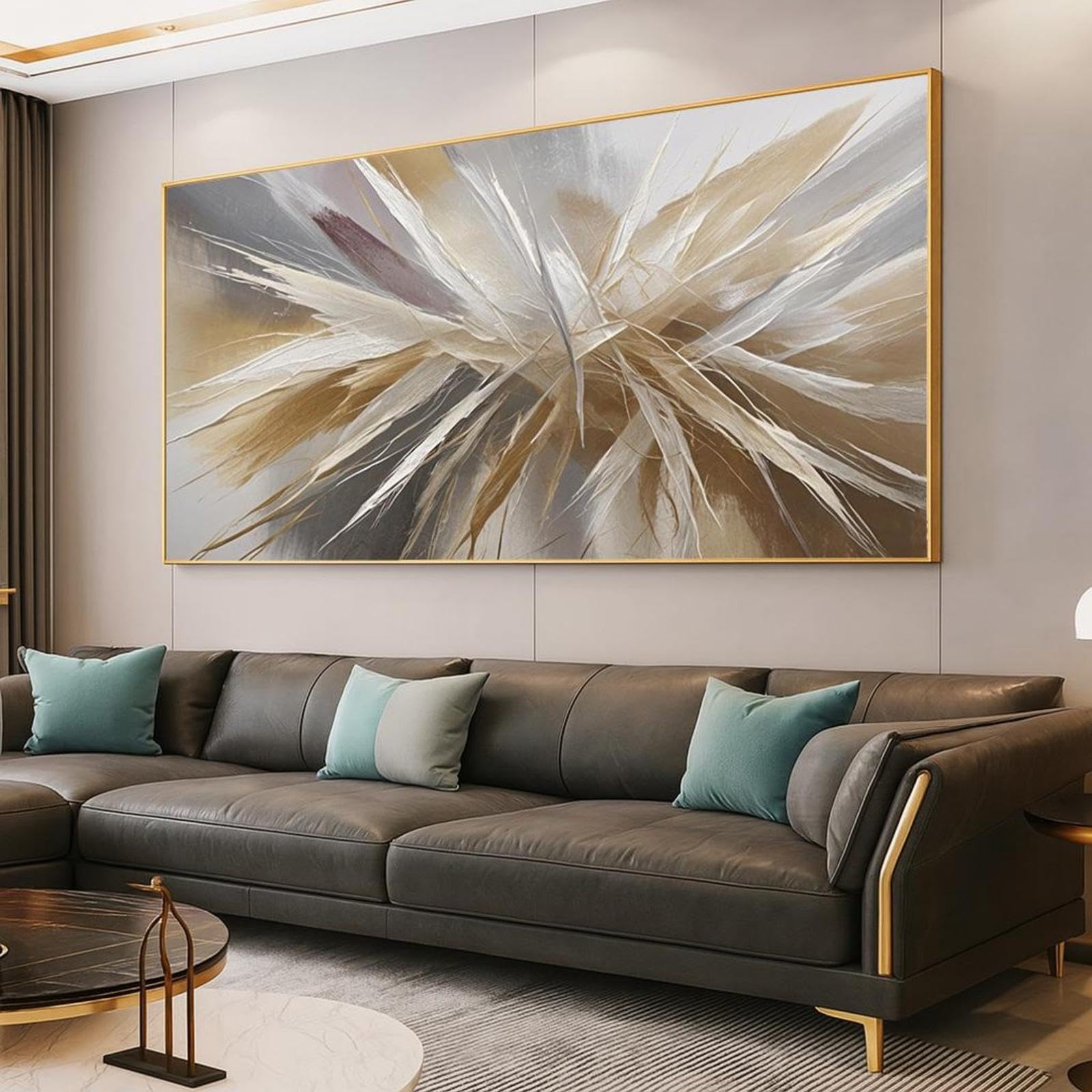 Impressions d'art mural 40x80cm de peinture abstraite contemporaine - 6