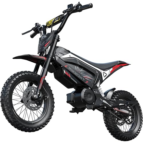 GTX1 Electric Dirt Bike for Teens Adults, 2000W Peak 14"/12" Fat Tire Electric Motorcycle 48V 21AH Battery E Bike Max 32MPH for All Terrains, Fit Age 13+