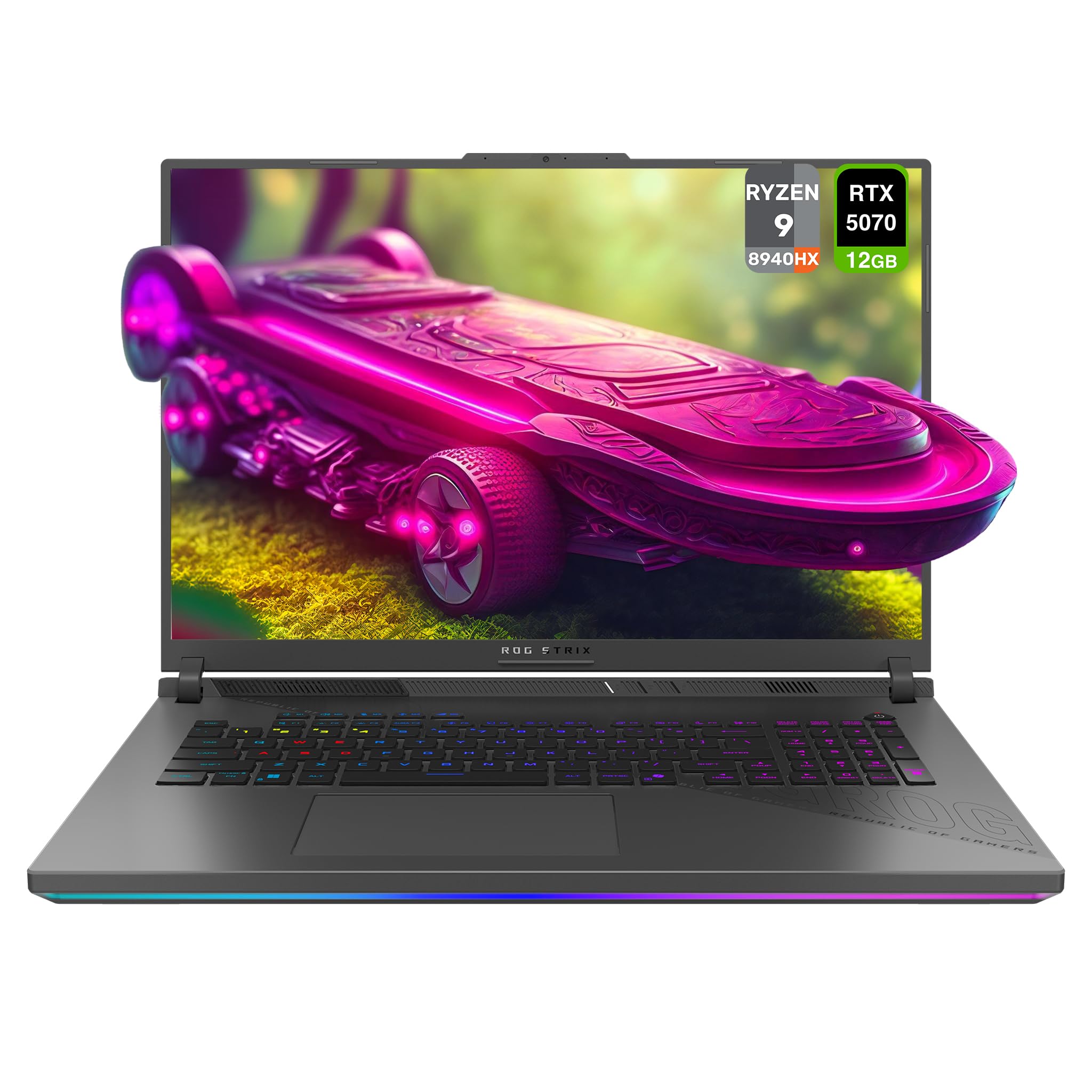 ノートパソコンゲーミング用ROG✖︎AMD Amazon.com: ASUS ROG Strix G18 Gaming Laptop, AMD Ryzen 9-8940HX