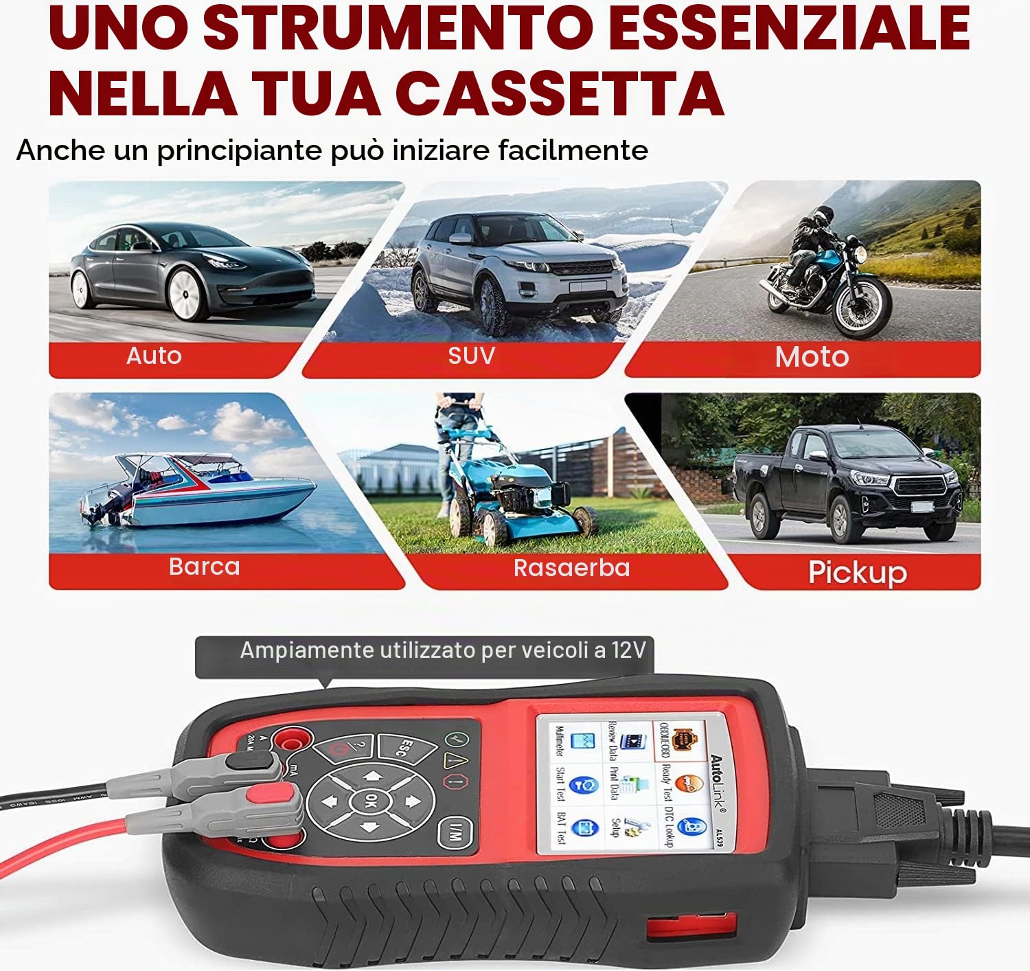 Autel Autolink OBD II/EOBD Diagnostico