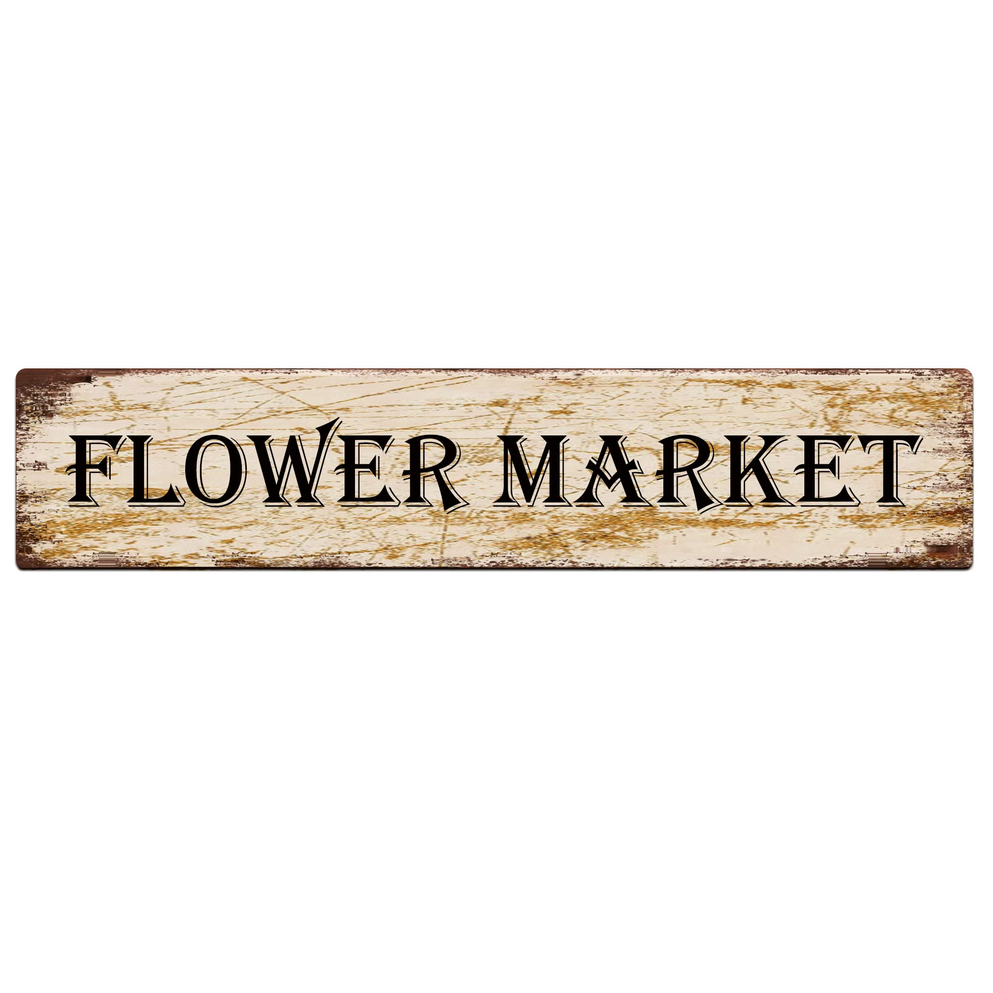 Vintage Metal Sign - Retro Tin Art Plaque for Bedroom,Kitchen,Garden,Wall,Pub,Club,Coffee Hanging Decor - 4x16 Inch