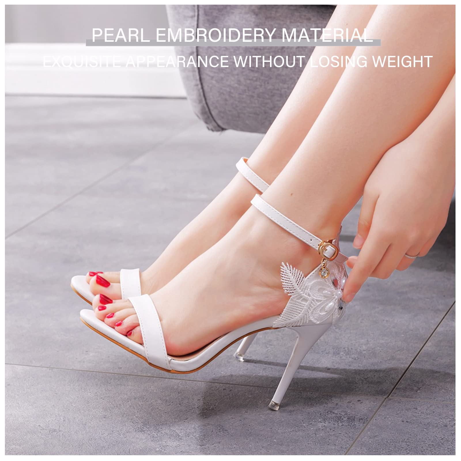 Scarpe da Sposa, Pompe da Donna, Scarpe da Sera del Partito per I Matrimoni/Damigelle/Palle/Luoghi di Alta Classe.