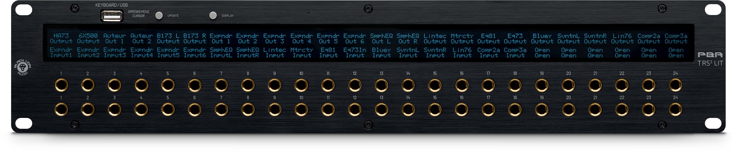 Black Lion Audio PBR TRS3 LIT - Patchbay