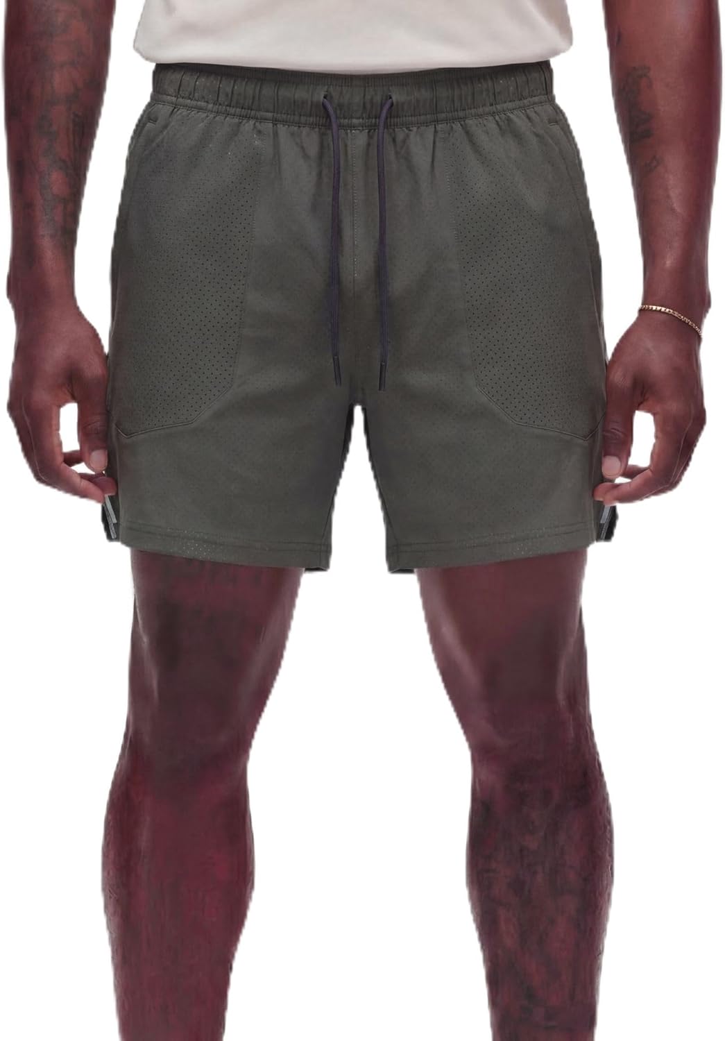 Mens Running Shorts 5” with Compression Liner 5 Pockets 2-in-1 Quick Dry Lightweight Athletic Workout