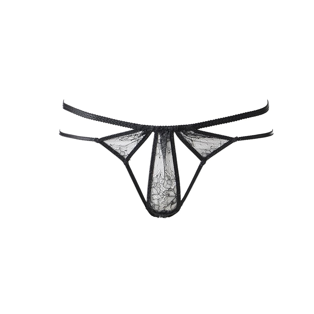 Cheeky　Peace Plus Size - Shine And Lace Mid-Rise Cheeky Panty - Torrid