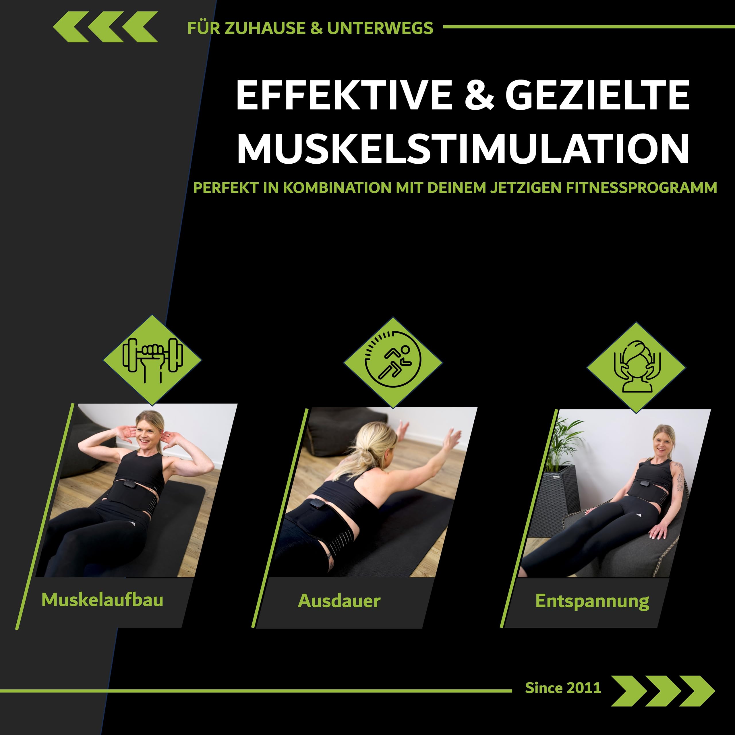 Eaglefit Unisex – Erwachsene Belt Bauchmuskeltraining, Schwarz, Einheitsgröße EU