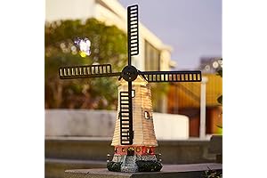 PearlStar Windmill Lighthouse: Illuminate Your Garden with Sustainable Charm