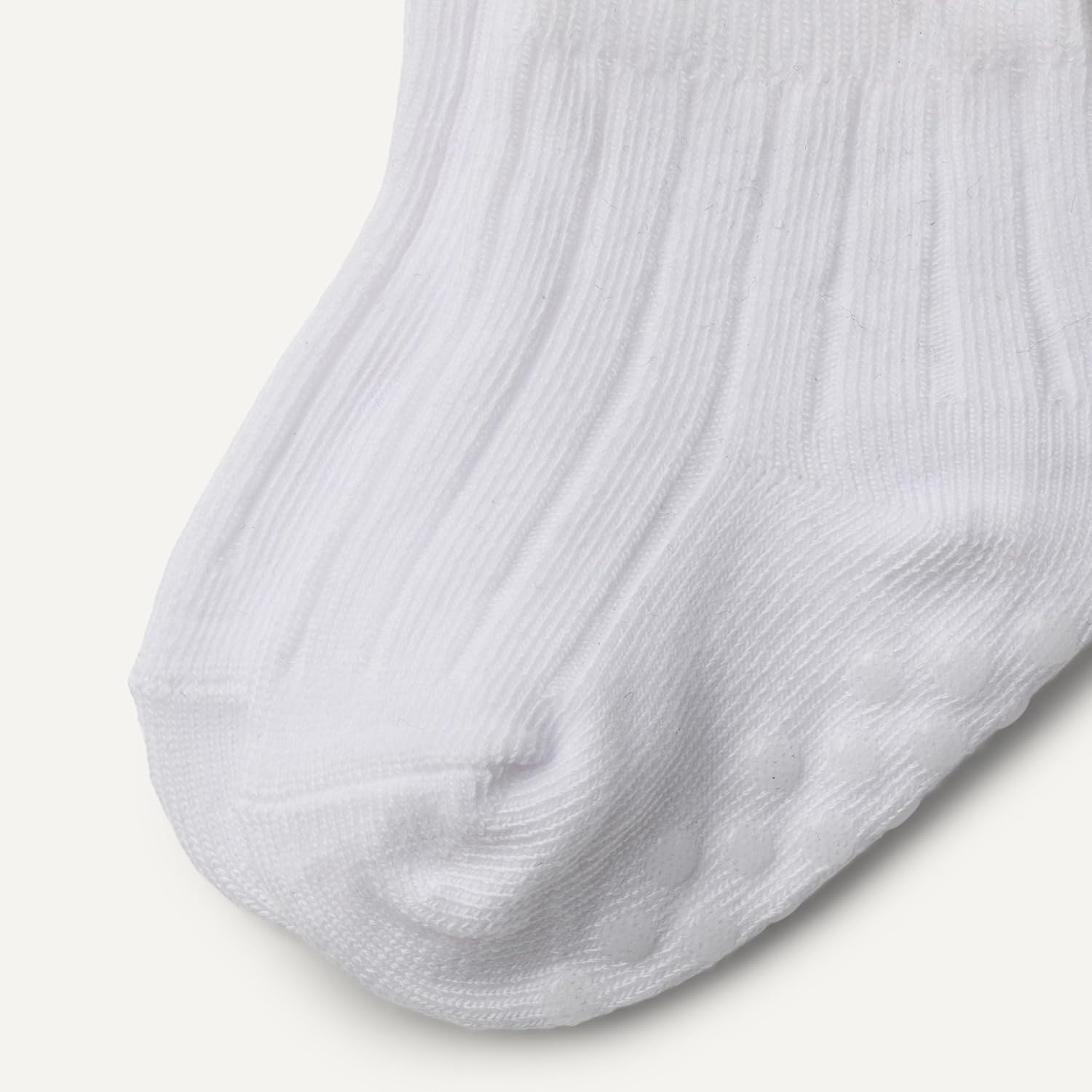 Amazon Essentials Unisex Babies' Non Slip Grip Ribbed Ankle Socks, 14 Pairs - Image 4