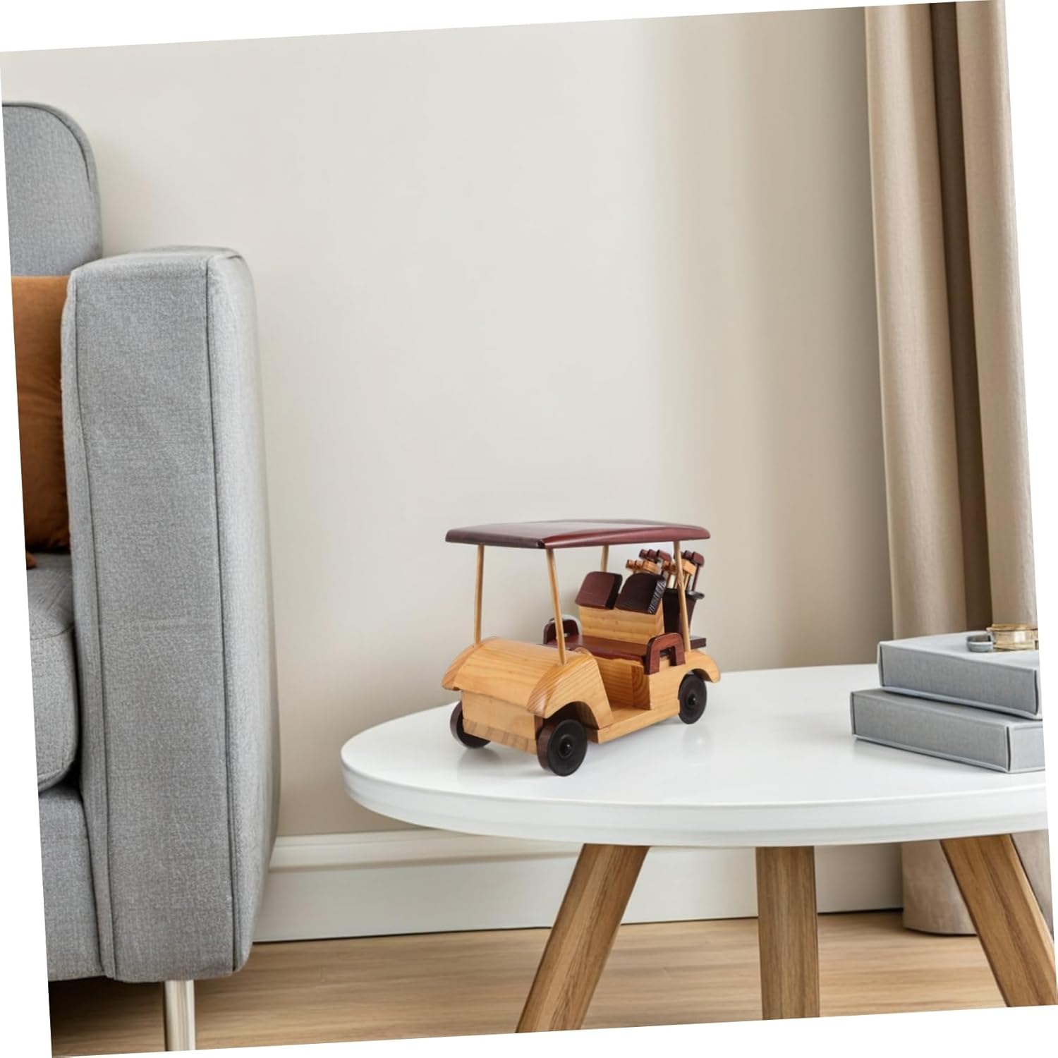 Antique Vehicle Figurine for Home Office Decor Charming Vintage Automobile Miniature Unique Rustic Style Ornament