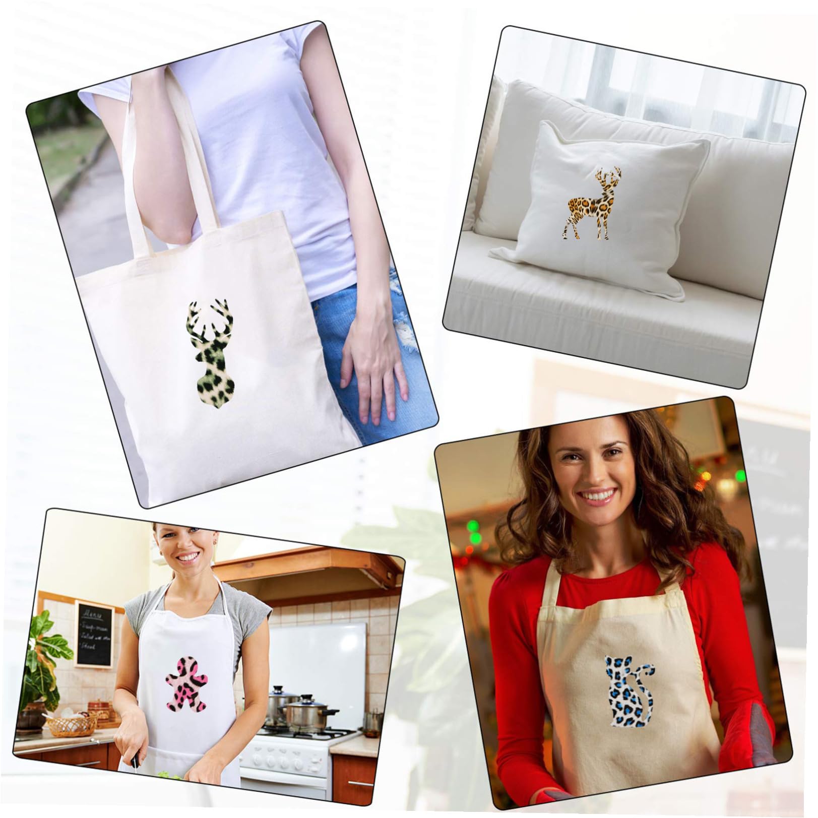 10 Blatt Textil Wärmetransferfolie Pu Dehnbar Waschbar Selbstklebend Selbstgemacht Beschriftungsfolie für Baumwolle Polyester Mischgewebe Bügelbilder für Kleidung Schuhe Caps