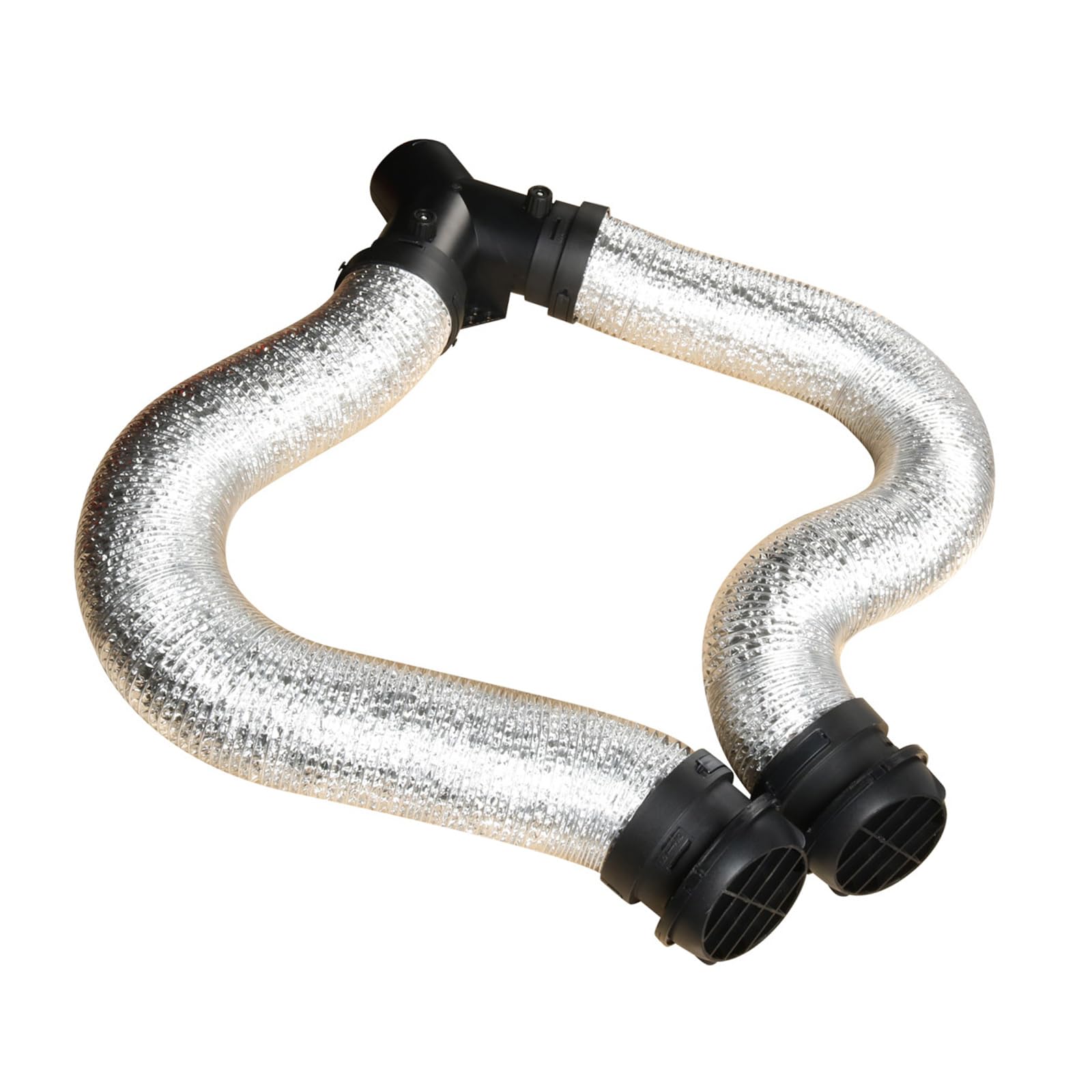 75mm Extendable Air Hose Hot Cold Air Preheater Inlet Hose for Parking Heater Systems with Wear Resistant Design Parking Heater Ducting