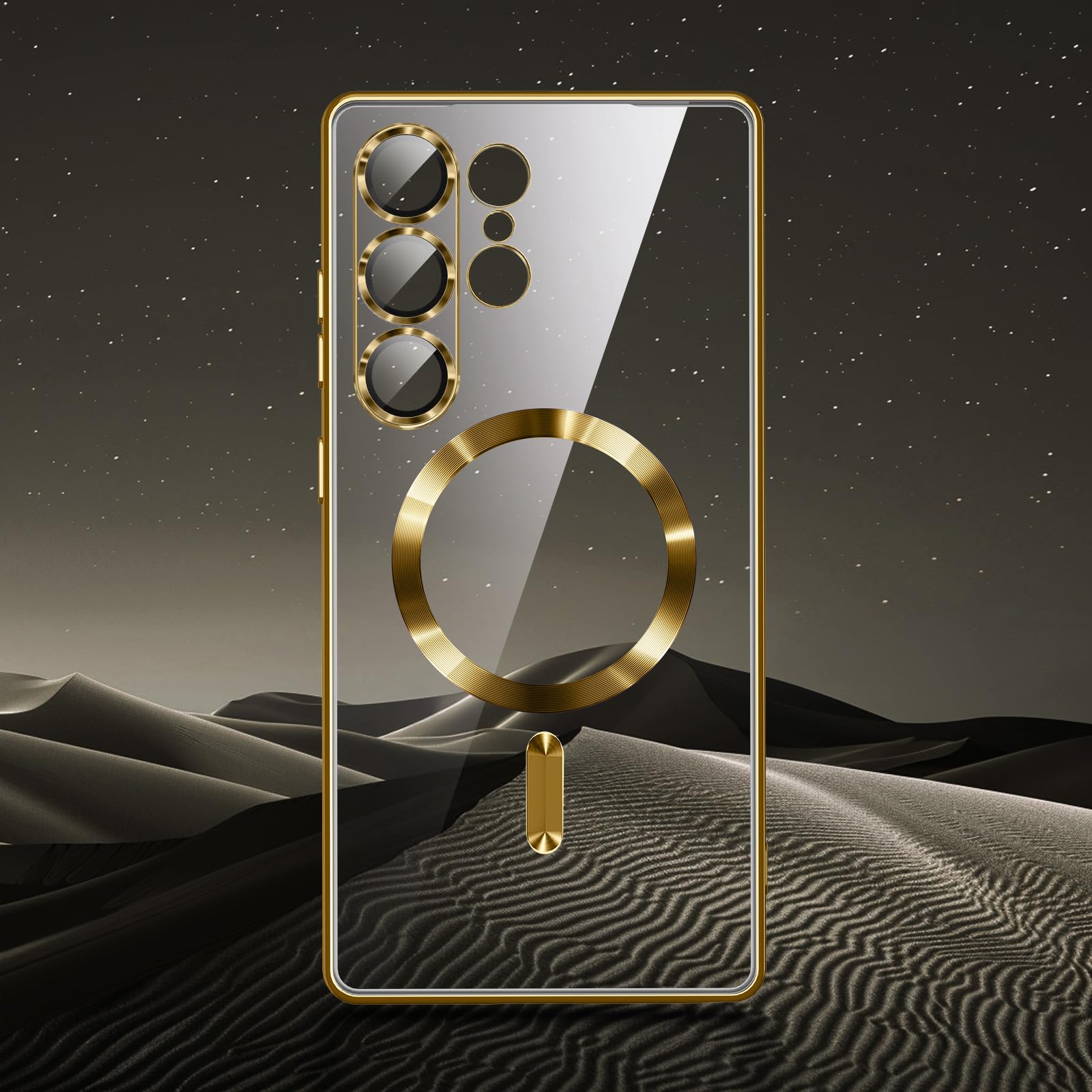 Hurgoer Funda para teléfono (dorado)