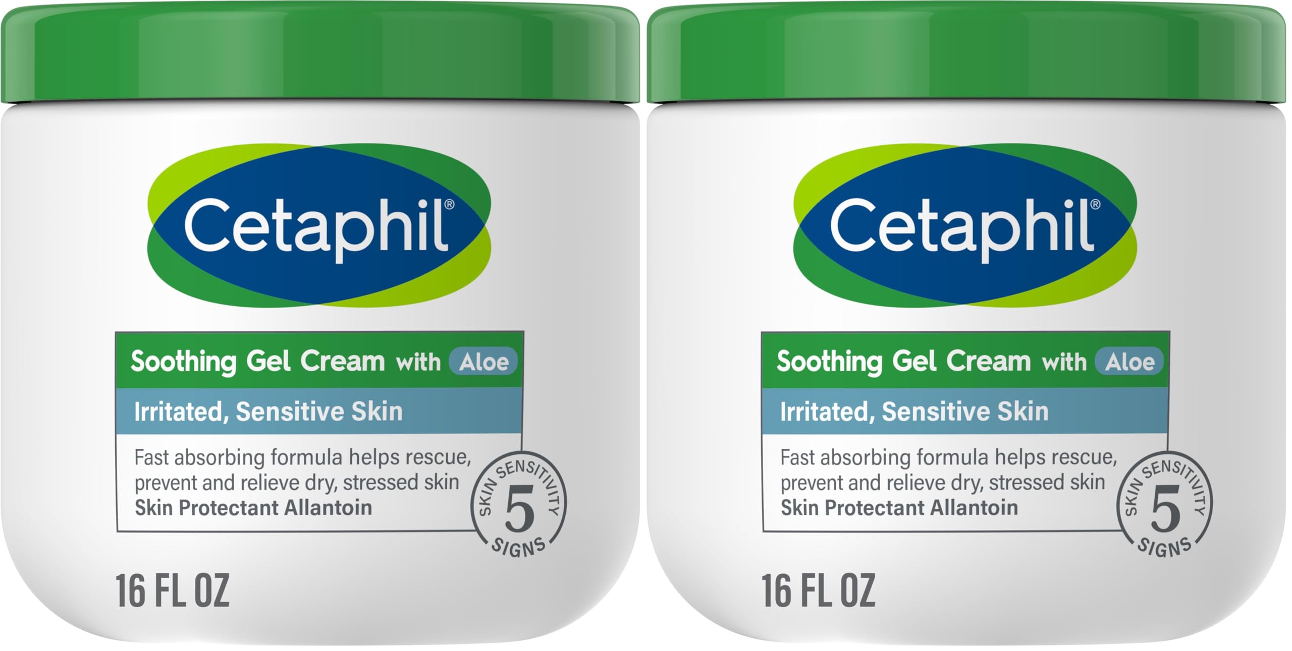 Cetaphil Soothing Gel Cream With Aloe Instantly Soothes And