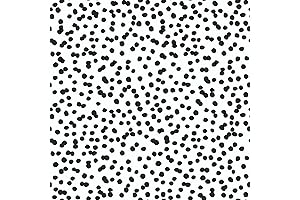 RoomMates Black and White Confetti Peel and Stick Spotted Wallpaper