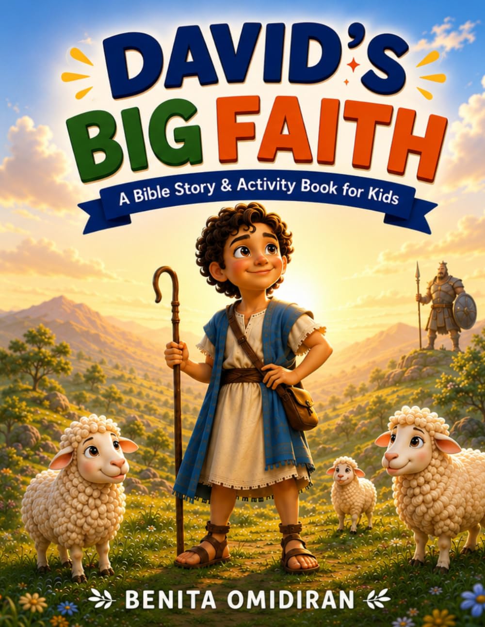 David’s Big Faith: A Bible Story & Activity Book for Kids