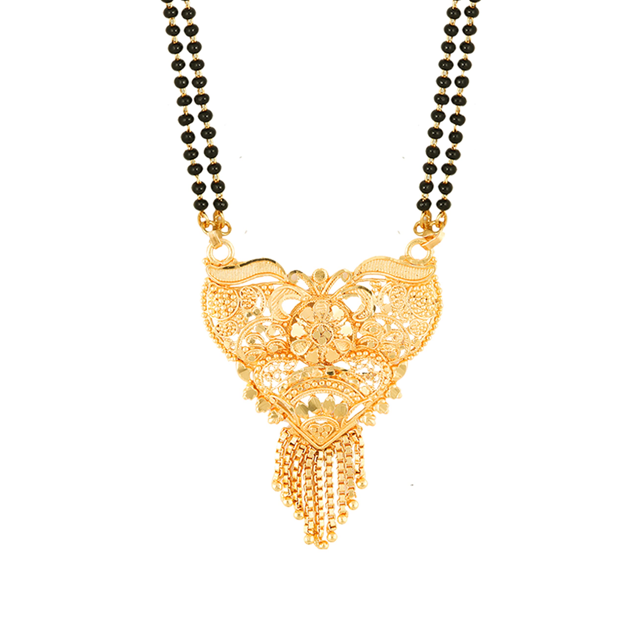 MEENAZ 2 Vati Wati Mangalsutra For Women Girls Ladies Temple South Indian Traditional 1 Gram Gold Stylish Maharashtrian Long Chain Double Mangal sutra Pendant Tanmaniya Black golden Nallapusalu Chains (B0BN5T2573) Amazon Price History, Amazon Price Tracker
