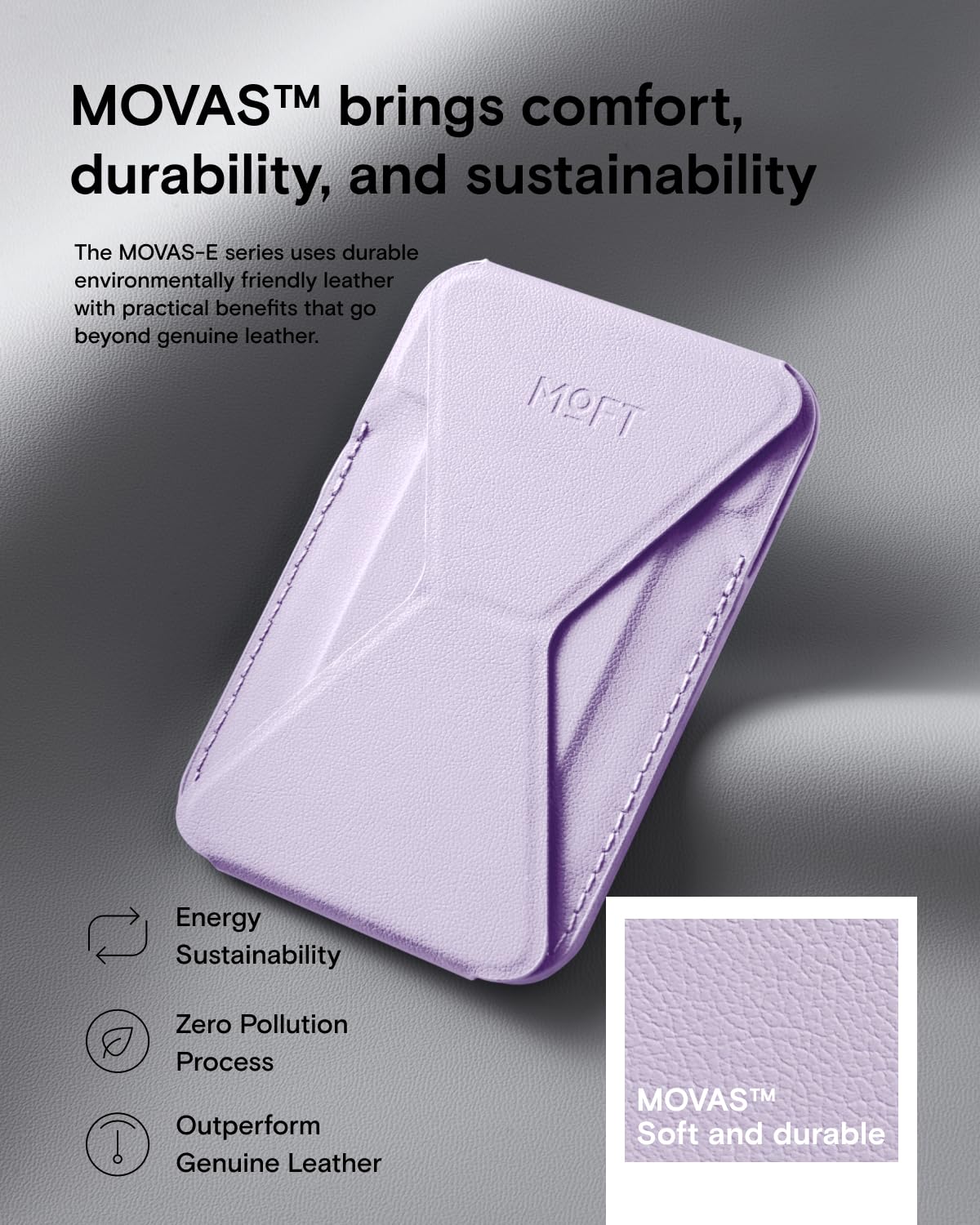 MOFT MagSafe Wallet Stand for iPhone 17/16/15/14/13/12 Series Compatible with MagSafe - Image 4