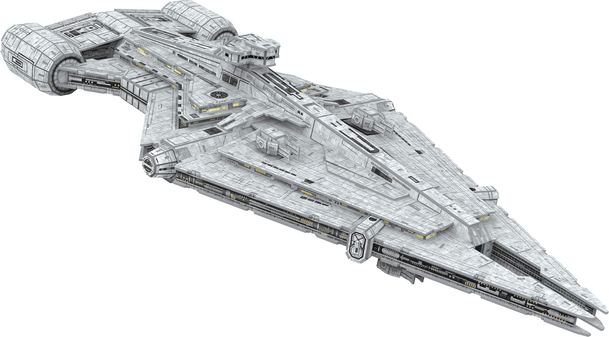 Revell The Mandalorian Kartonmodellbausatz I Detailgetreuer Modelbausatz des Imperial Light Cruiser I für Jung und Alt I 265 Teile I für Star Wars Fans I Ideale Geschenkidee für jeden Anlass
