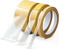 Vista 1 de Pioautiy Cinta Xyvizo, cinta de trinketzy, cinta transparente resistente súper pegajosa, cinta de malla de gasa de doble cara, cinta adhesiva