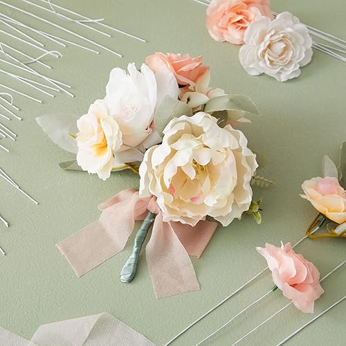 Miniatura 4 de Juvale Tallos de alambre de calibre 18, blanco, paquete de 300, 16 pulgadas, alambre floral y artesanal precortado para dar forma al tallo flexible