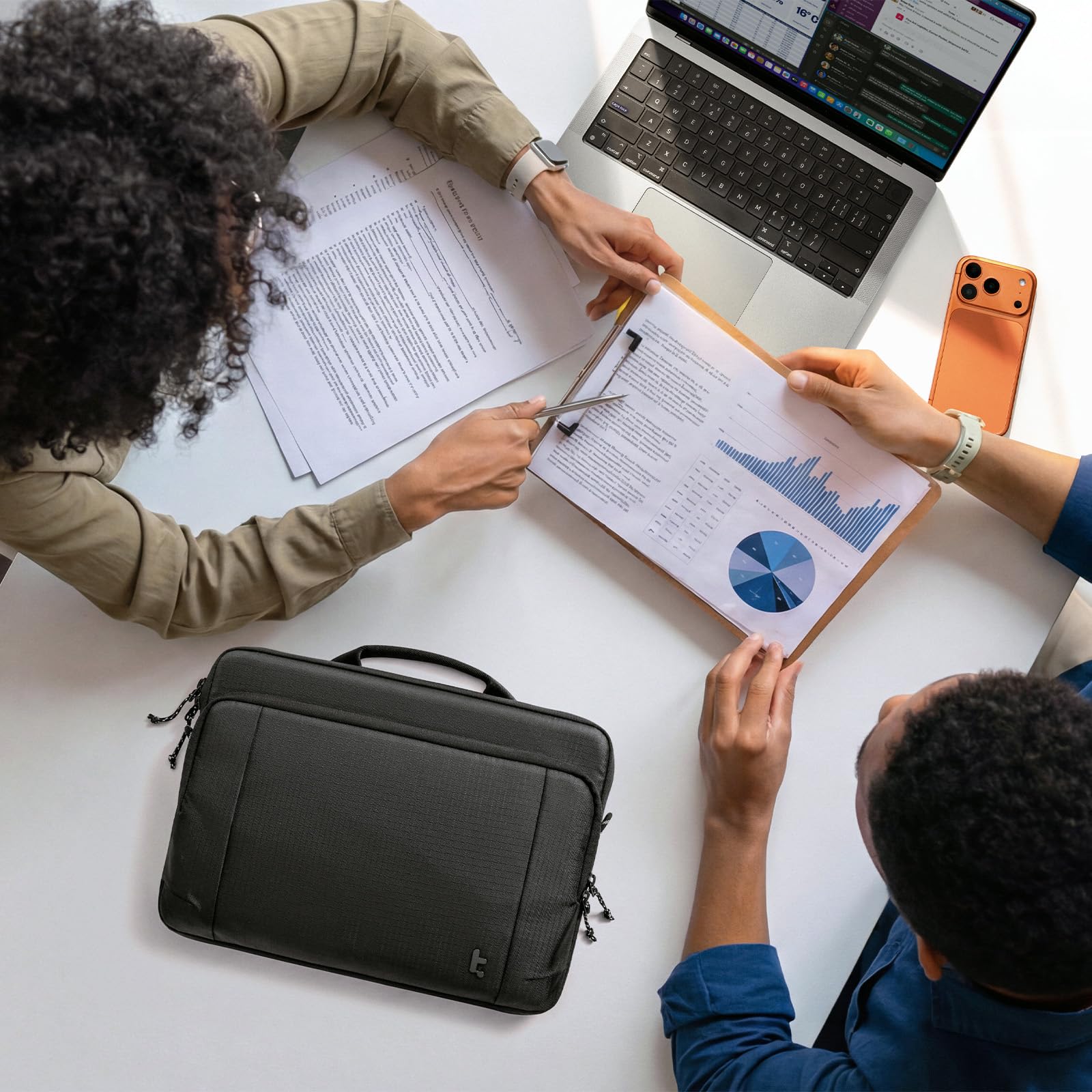 tomtoc Etui 360°, kompatybilne z 14 cali Acer, ASUS, Dell, HP, Lenovo Laptop Notebook Chromebook Ultrabook, komputer, wodoodporne, wszechstronna ochrona na laptopa, etui na laptopa