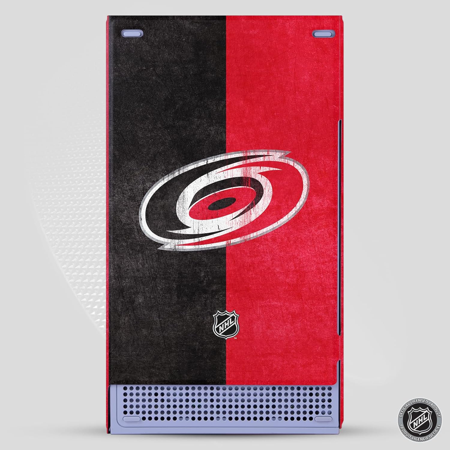 Head Case Designs Officially Licensed NHL Half Distressed Carolina Hurricanes Game Console Wrap Case Cover Compatible With Xbox Series S Console