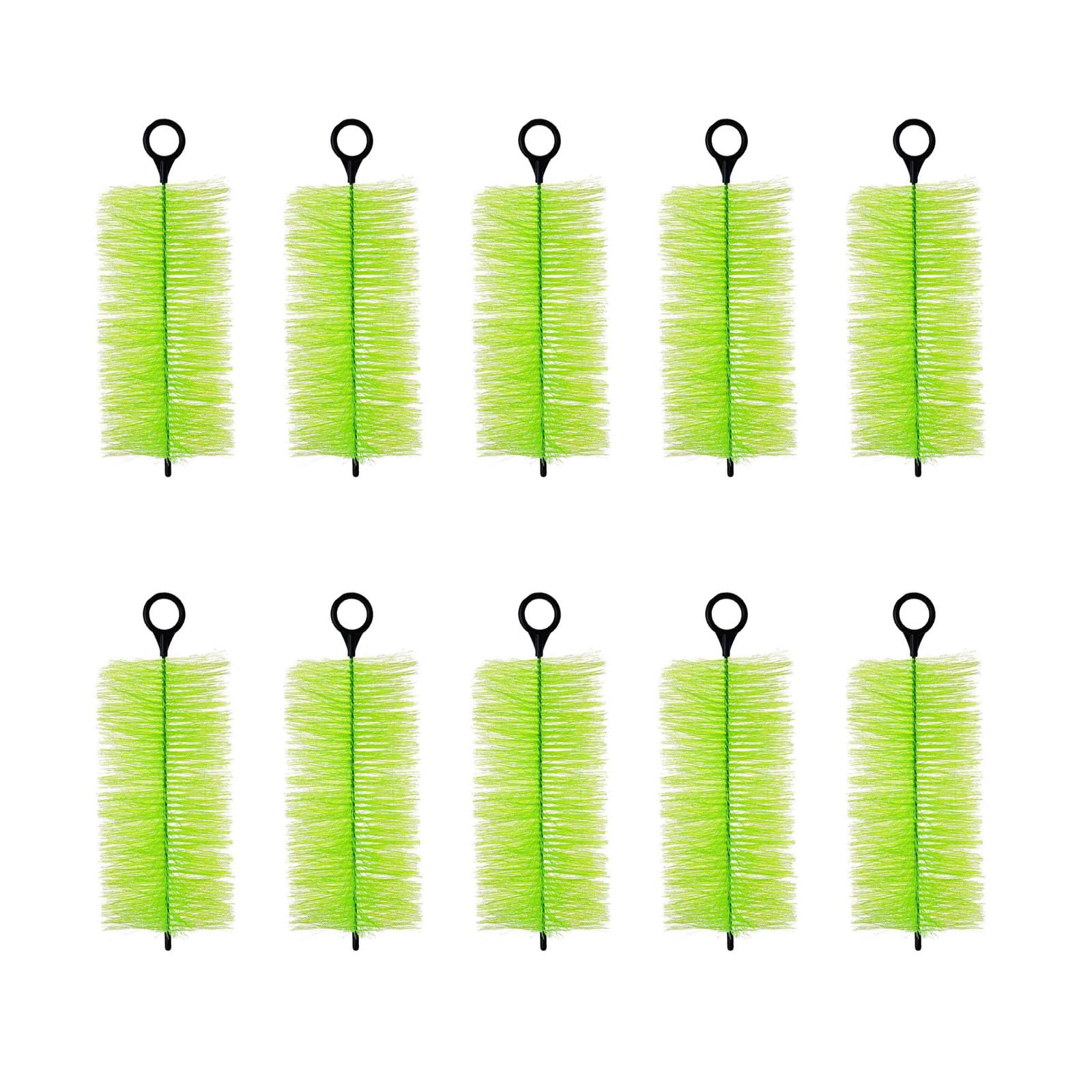 10 Stück Fischteich Filterbürste, effektive Reinigungslösung für Gartenaquarien, Pool Teich Filtration, benötigt Wartungswerkzeug, Süßwasser Salzwasser Filterbürsten Set