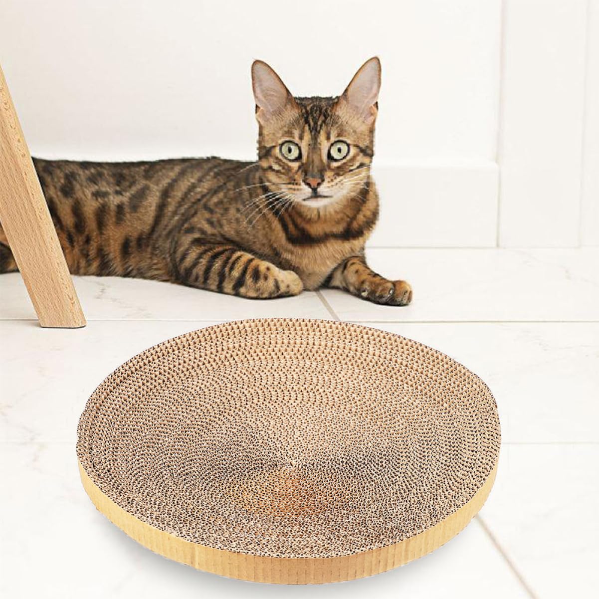 Toddmomy 2 Stück Kratzbrett für Katzen Karton Ersatzpad für Kratzmöbel Langlebig und Unterhaltsam für Möbel und Teppichschutz