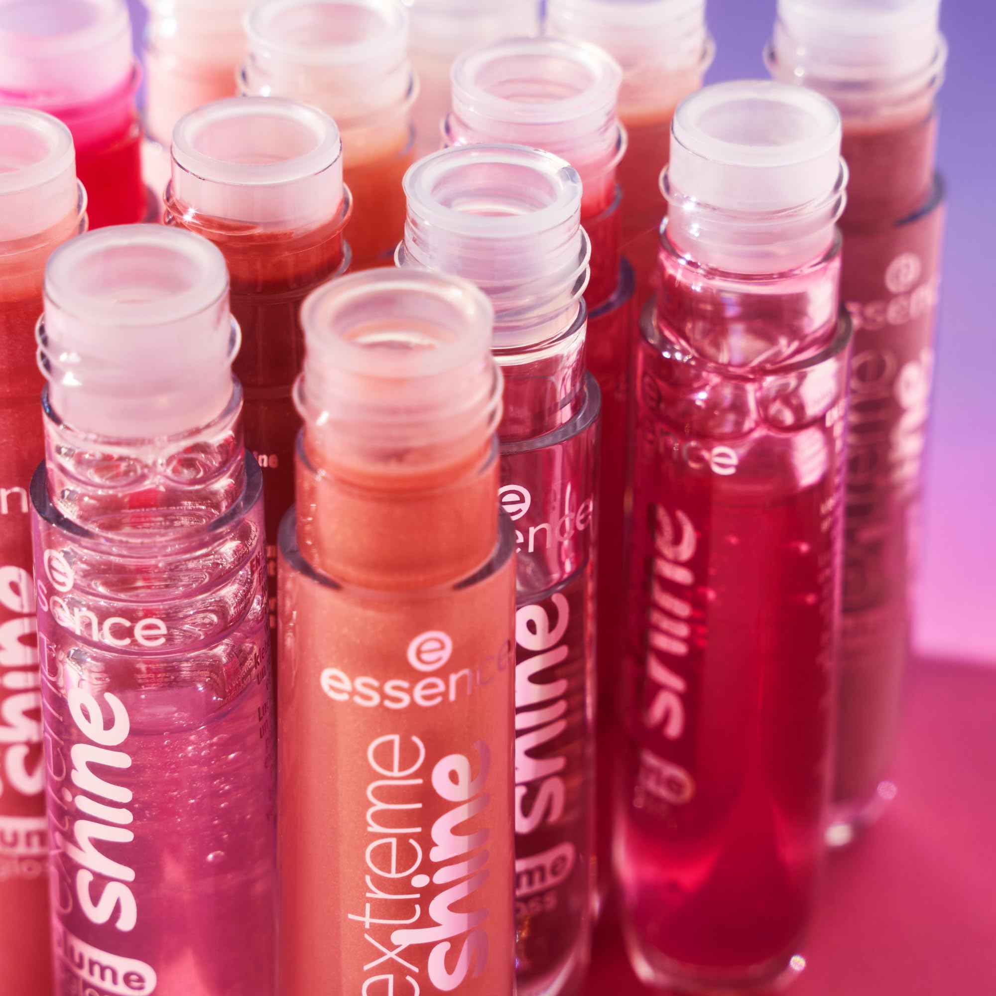 essence extreme shine brillo de labios voluminizador, natural, brillante, rociado, translúcido (5ml)