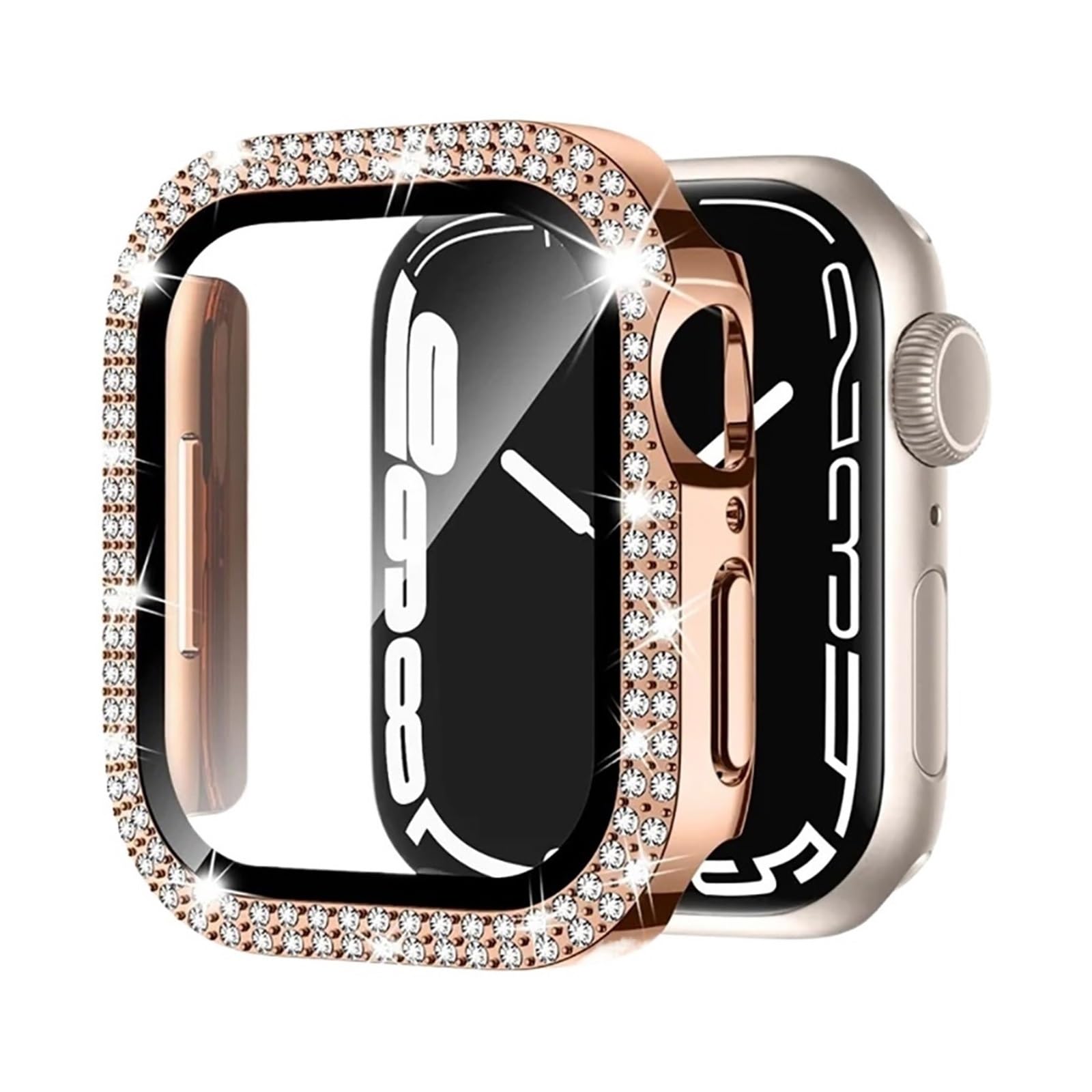 1 szt. Zderzak do zegarka ze szkła diamentowego(Rose,40mm series 654 SE)