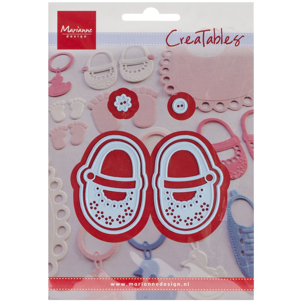 Marianne Design My First Shoes Craftable Die, Blue