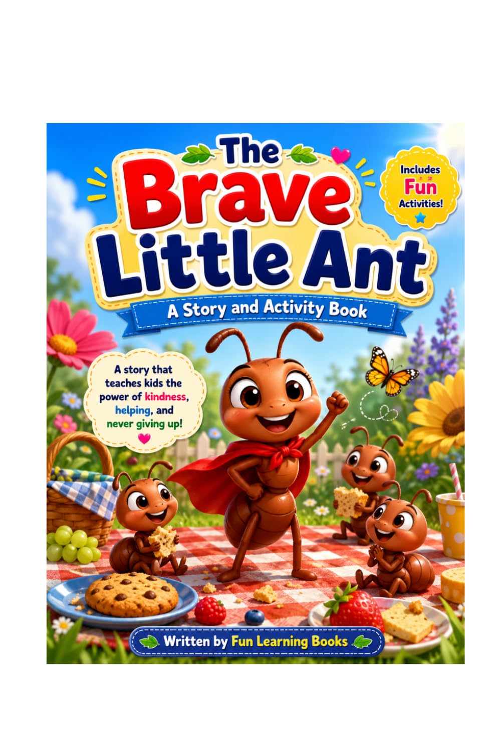 The brave little Ant: A story and activity book