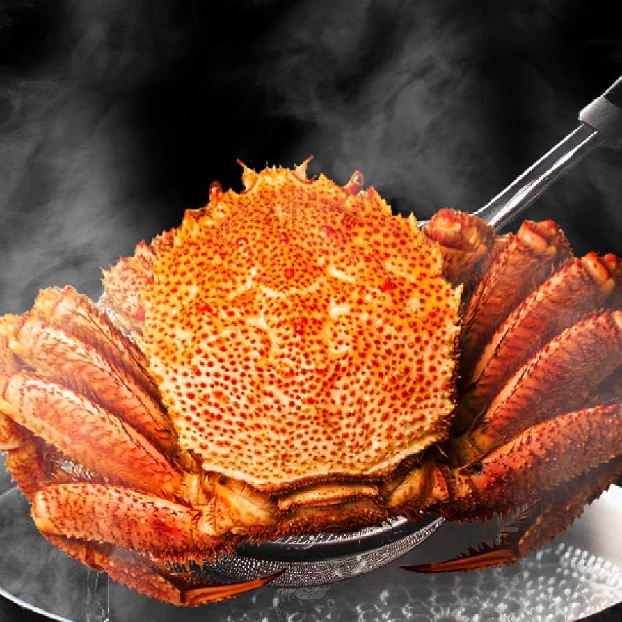 Amazon.co.jp: 丸市岡田商店 北海道産 特大 毛蟹 札幌中央卸売