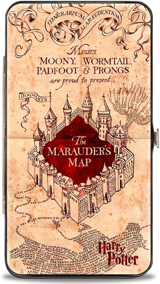 Buckle-Down Women's Buckle-down Hinge Wallet-HW-HPB,7 x 4 US