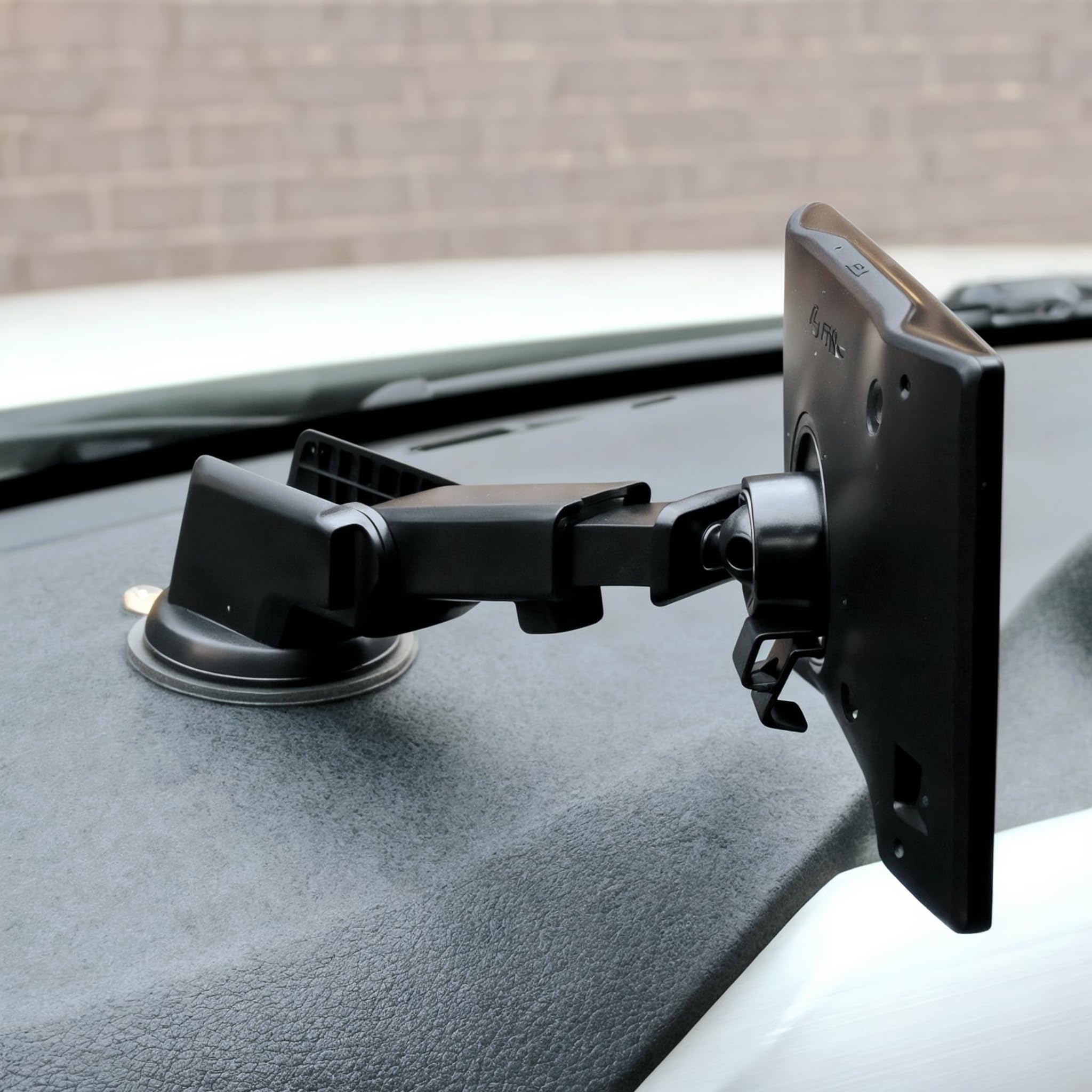 GPS Mount - Dashboard Sticky Suction Cup Holder - Compatible with Garmin nuvi 42, 44, 51, 52, 54, 55, 56, 57, 58, 60, 65, 66, 67, 68, 70, 71 LM LMT Traffic & More